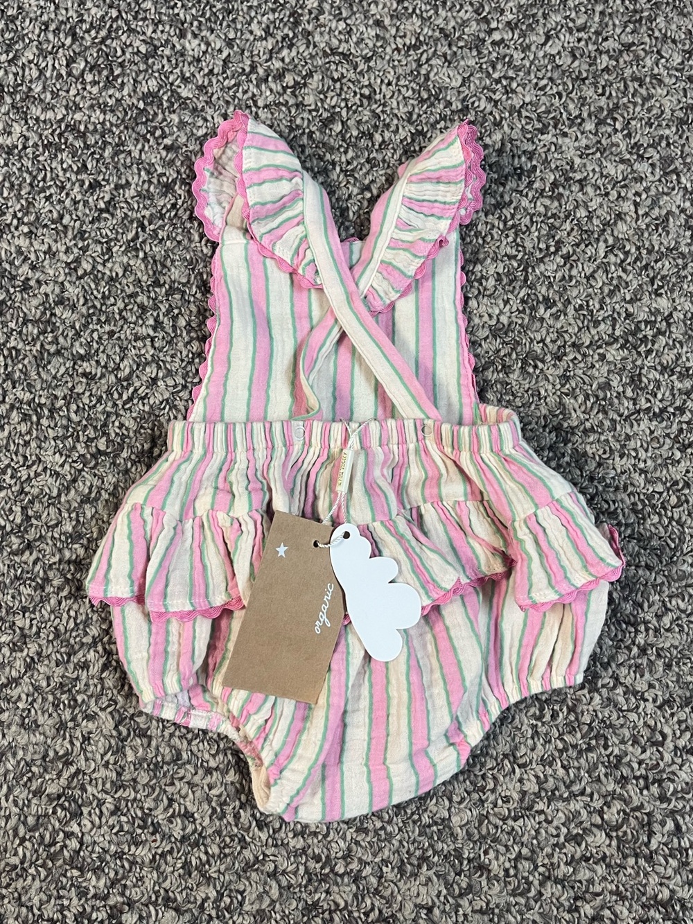 Angel Dear Ric Rac Sunsuit - Picture 3 of 4